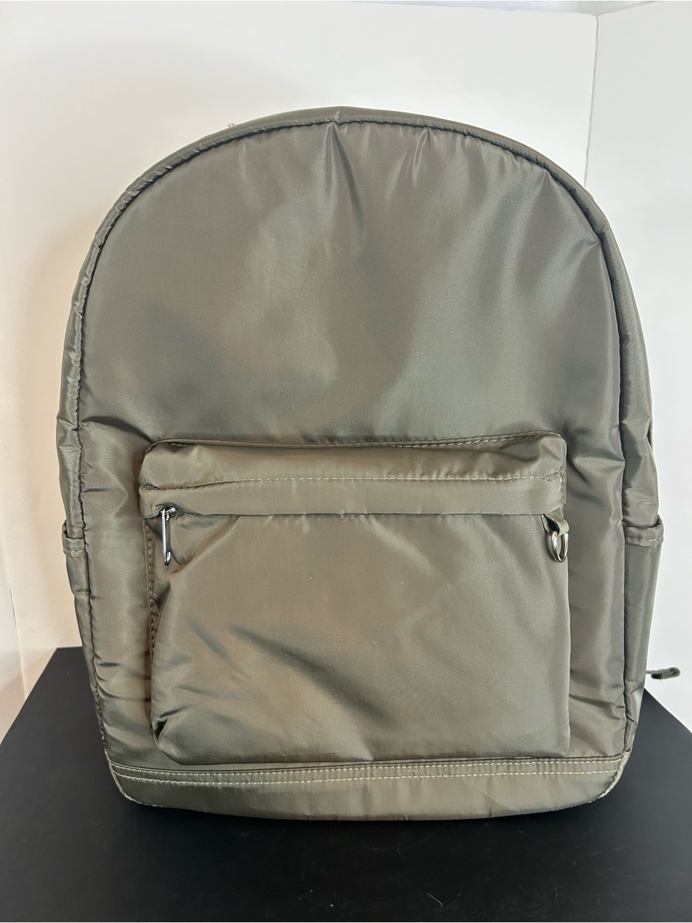 Olive Green Nylon Backpack - Sleek Everyday Carry